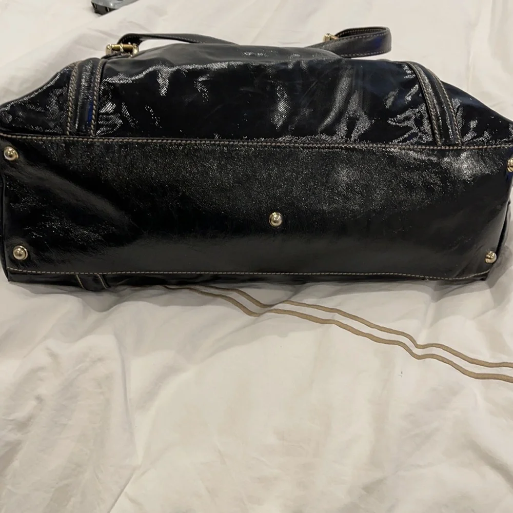 Gucci Britt patent leather bag